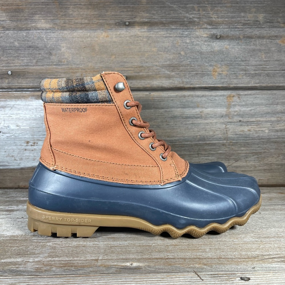 Sperry Top Sider Buffalo Plaid Boots